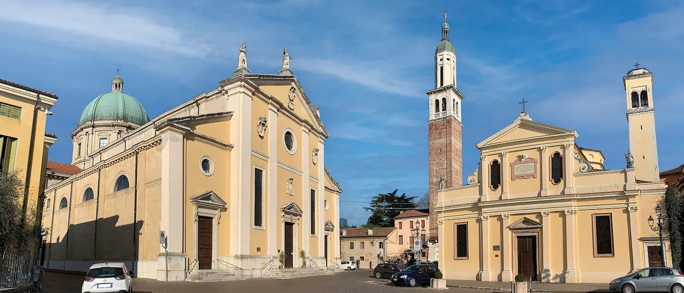 Il centro di Thiene, in provincia di VI